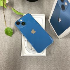 iPhone 13 128GB ブルー SIMフリー バッテリー87% 箱付き - メルカリ