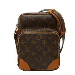 ルイ ヴィトン モノグラム アマゾン 斜め掛け ショルダーバッグ M45236 ブラウン PVC レザー レディース LOUIS VUITTON【1-0248667】