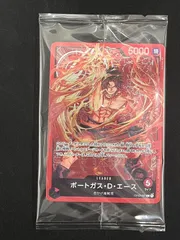 [未開封] ポートガス・D・エース (L) {赤} <OP03-001> [チャンピオンシップセット2023(エース・サボ・ルフィ)] プロモ