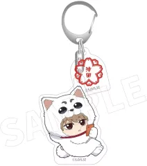 【新品】キーホルダー E.沖田総悟(着ぐるみver.) アクリルキーホルダー 「3年Z組銀八先生」