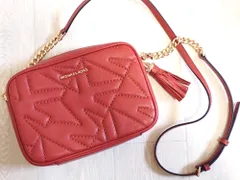 新品 未使用品 MICHAEL KORS マイケルコース ショルダーバッグ レッド ゴールドカラーチェーン