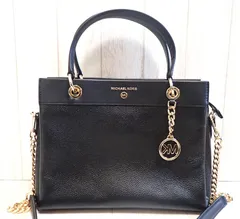 新品 未使用品 MICHAEL KORS マイケルコース 2WAYショルダーバッグ ブラック ショルダーストラップ付