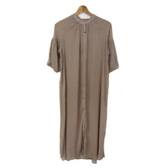 シュリーブ ワンピース 5分袖 未使用 シアー トップス レディース Mサイズ ベージュ SUREVE