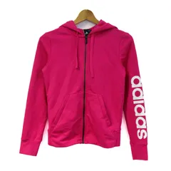 アディダス パーカー 長袖 未使用 スポーツウエア トップス レディース Mサイズ ピンク adidas