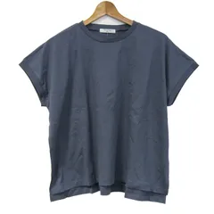 サマンサモスモス 半袖Ｔシャツ 未使用 コットン100% ブランドトップス レディース Fサイズ ブルー SM2