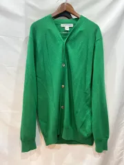 正規品 コム・デ・ギャルソン シャツ オーバーサイズ カーディガン グリーン S