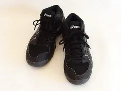 【214719】asics アシックス  DUNKSHOTダンクショット　バスケットシューズ　ジュニア  ・23.5 ブラック