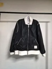 100) ブラック ブルゾン ジャケット