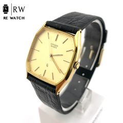 CITIZEN 2830-261551 電池交換済 新品ベルト スクエア - メルカリ
