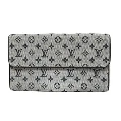 LOUIS VUITTON(ルイヴィトン) 長財布 モノグラムミニ ポルトビエカルトクレディモネ M92242 ブルー