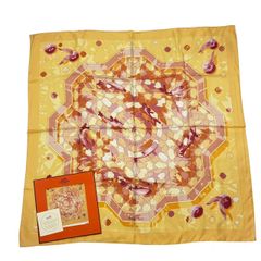 未使用品 HERMES エルメス カレ90 スカーフ シルク100% sous les