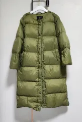 Leccove HELSINKI ダウンジャケット ロング丈 カーキ