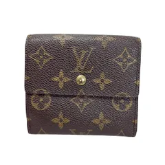 LOUIS VUITTON(ルイヴィトン) Wホック財布 モノグラム ポルトモネビエカルトクレディ M61652 - レザー