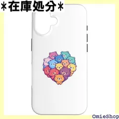 アニメ カワイイ ベア バレンタイン 男の子 女の子 キッズ スマホケース iPhone 16 用 3794