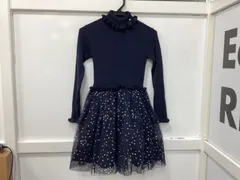 TA338 Kate spade ケイトスペード 星柄チュール ワンピース 140サイズ