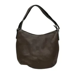 HIROFU(ヒロフ) ショルダーバッグ - ダークブラウン レザー