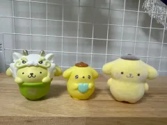 ポムポムプリン フィギュア ガチャ 3種 まとめ
