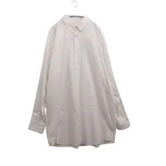 【中古A】MAISON MARGIELA メゾンマルジェラ 38 メンズ 長袖シャツ 21ss Organic Cotton Oxford Shirt オーバーサイズ ロング丈 S50DL0473 S52925 白 中古A 古着のサムネイル