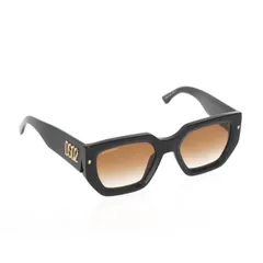 ディースクエアード DSQUARED2 22SS サイドロゴ ビッグフレーム サングラス 眼鏡 アイウェア UNI ブラック 黒 S82DQ0031 国内正規のサムネイル