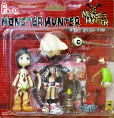 【中古】フィギュア モンスターハンター モンちゃんアイルーコスVer. P：キャラ PC2021「モンスターハンター」