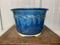 盆栽鉢 八角 青 釉 寄せ植え 多肉植物 観葉植物 草花 花 雑木 盆栽