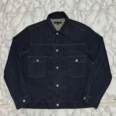 トレンド【UNIQLO ユニクロ  【商品名】2nd type / 濃紺/ストレッチ Gジャン デニムジャケット/ブルゾン