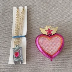 セーラームーン コンパクトミラー ちびムーン ガチャ セボンスター ネックレス