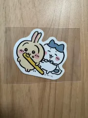 開封 ちいかわ 型抜きステッカー うさぎ ハチワレ