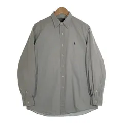 Polo Ralph Lauren ポロラルフローレン LOWELL SPORT コットン 長袖シャツ TWO-PLY COTTON ブルー Size L