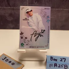 2025 EPOCH TOP PLAYERS 木下彩 Aya Kinoshita 07/63 直筆サインカード JLPGA 女子プロゴルフ カード