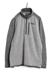 【お得なクーポン配布中!】 パタゴニア ベターセーター ハーフジップ メンズ M / 古着 19年製 アウトドア フリース セーター 裏起毛 プルオーバー ジャケット ツートン