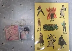 NARUTO -ナルト-、うちは サスケ、さくら アクリル キーホルダー + ステッカー まとめ 出品