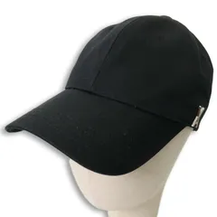 VARZAR バザール 通年 ロゴ★ ベースボールキャップ キャップ 帽子 Sz.56-60cm メンズ 黒