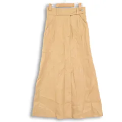 【新品 未使用】 MERCURYDUO マーキュリーデュオ 秋冬 Fレザー★ ロング タイト スカート Sz.S レディース