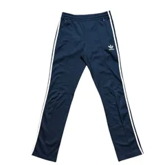 古着 adidas アディダス トラックパンツ ネイビー スリーストライプス 2511-525