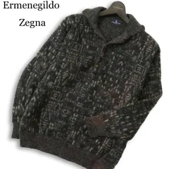 【イタリア製】Ermenegildo Zegna ニットセーター　アンゴラ　XL 2026年最新】zegna ニットの人気アイテム - メルカリ