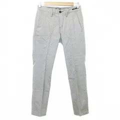 メンズビギ MEN'S BIGI テーパード パンツ ストレッチ 総柄 SS グレー ■YHS8のサムネイル