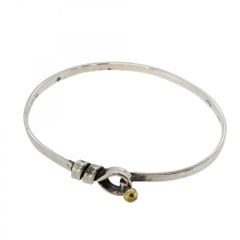 ティファニー(Tiffany) ティファニー バングル フック&アイ 18KYG