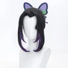 鬼滅の刃 胡蝶しのぶ こちょうしのぶ ウィッグ コスプレ