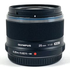 オリンパス OLYMPUS M.ZUIKO DIGITAL 25mm F1.8 ブラック 一眼カメラ用レンズ（オートフォーカス） 【中古】