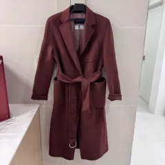 アンダースンベル ハンドメイド ベルト付き ロングコート