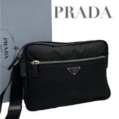【価格交渉/質問大歓迎♪】極美品　プラダ　ナイロン　三角ロゴ　ショルダーバッグ　カメラバッグ　黒　5511