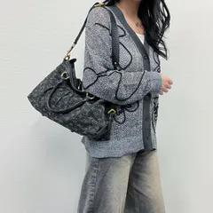 【中古】LOUIS VUITTON ルイヴィトン モノグラム ネオカビィMM M95351 TH3077 ショルダーバッグ デニム ブラック ヴィンテージ レディース【中古美品】HIBUOCHI VINTAGEのサムネイル