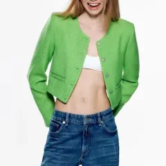 ZARA リミテッド ツイード ジャケット