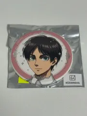 進撃の巨人 エレン 白 コーデ 缶バッジ