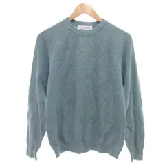 グリーンレーベルリラクシング ユナイテッドアローズ green label relaxing ヘンプ コットン アゼタッククルーネックニット セーター 長袖 ラウンドネック /YJ ■GY60