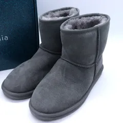 エミュー ムートンブーツ 耐水 シューズ 靴 レディース 25サイズ グレー EMU Australia 【中古】のサムネイル