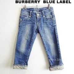 BURBERRY BLUE LABEL　バーバリー ブルーレーベル　スキニーデニム　W70cm / M　ストレッチ　三陽商会　レディース　インディゴ