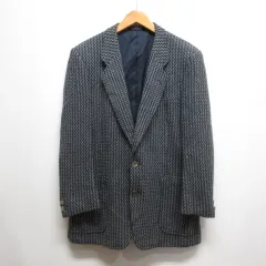 ロベルタディカメリーノ Roberta di Camerino テーラード ジャケット 厚手 ネイビー 裏地付きのサムネイル