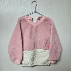 DEARベイビー ピンク ボア スウェット 120